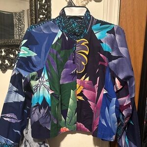 Handmade up-cycled Colorful Women's Jacket